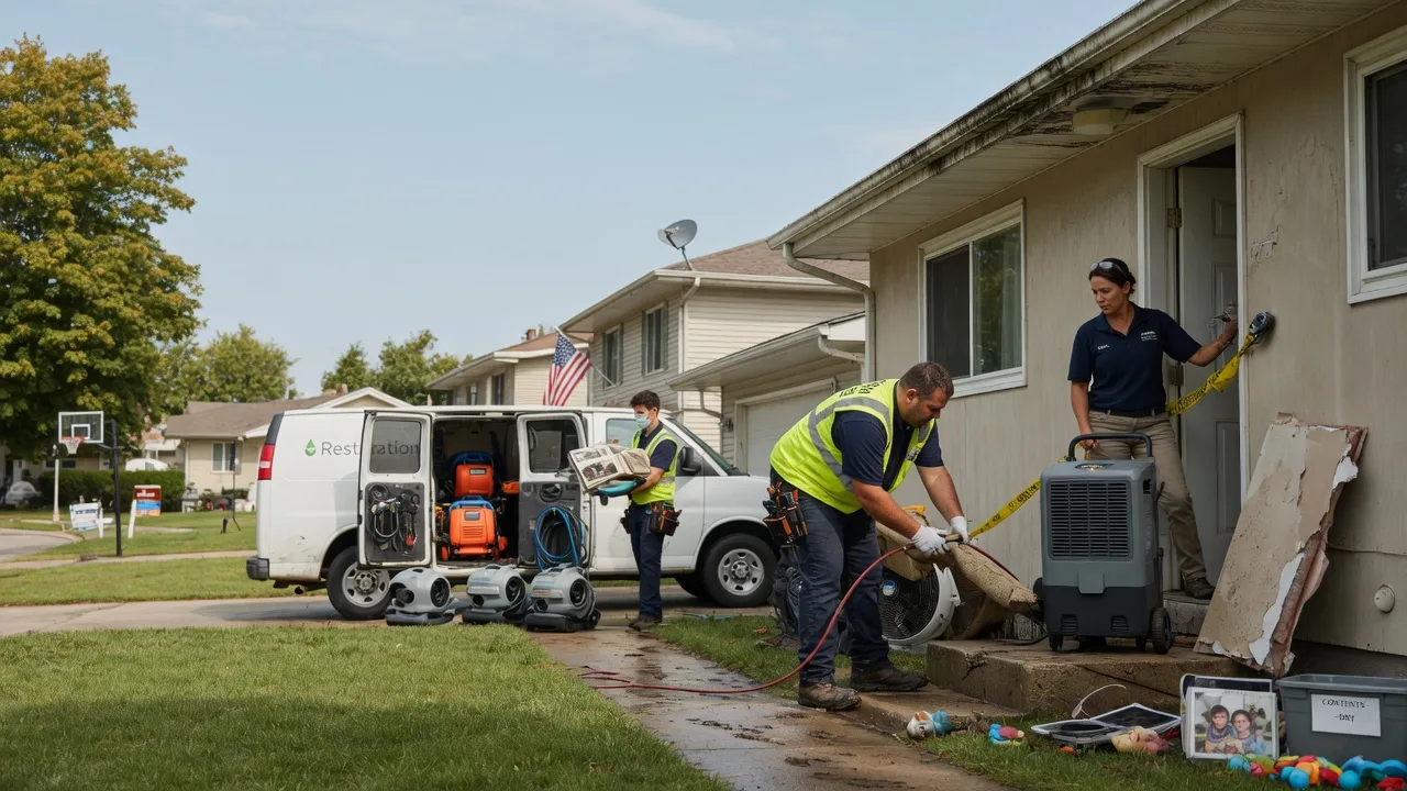Water Damage Restoration in Brussels, WI near me